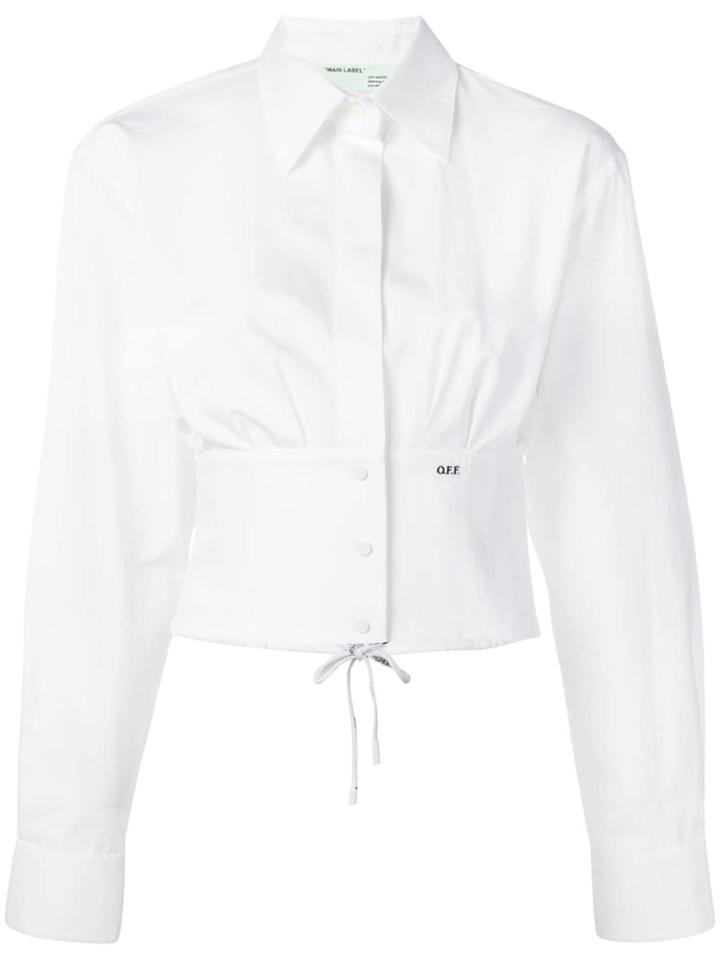 Off-white Corset Detail Shirt