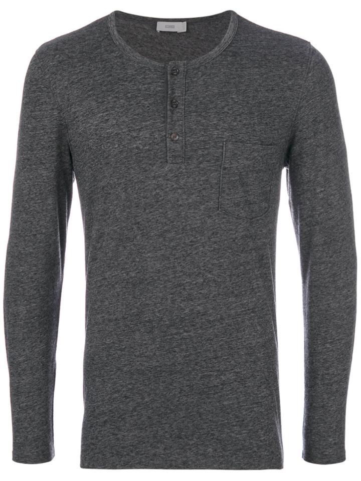 Closed Henley T-shirt - Grey