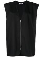 Jil Sander Oversized-fit Gilet - Blue