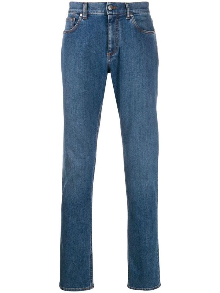Ermenegildo Zegna Regular Fit Jeans - Blue