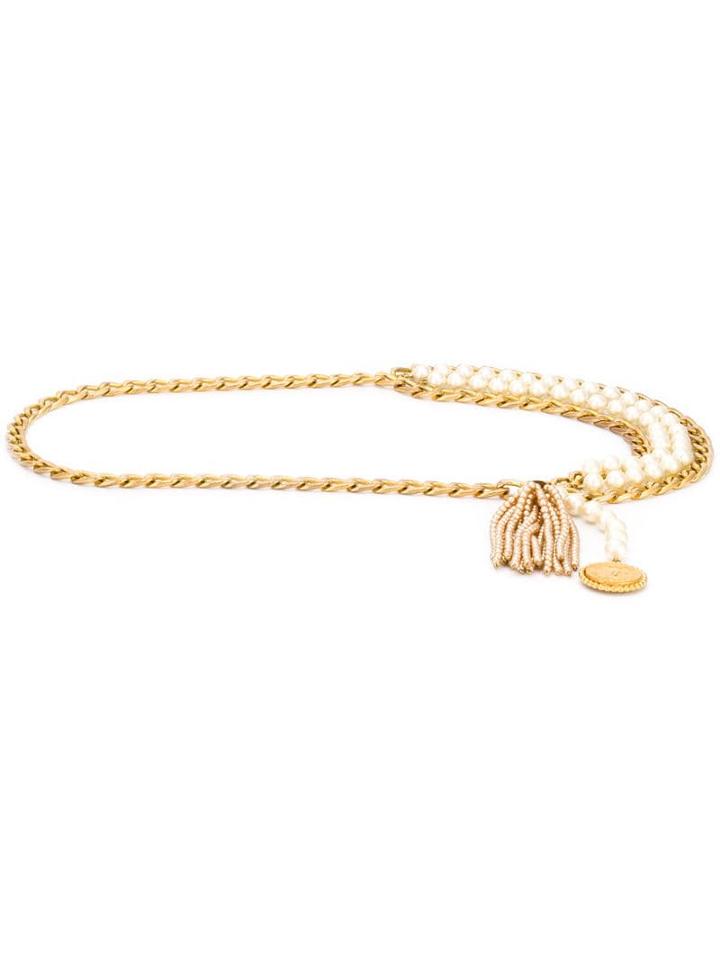 Chanel Pre-owned 1980's Rock Necklace - Gold