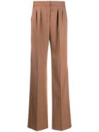 Max Mara High Waisted Trousers - Brown
