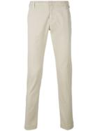 Entre Amis Classic Fitted Chinos - Neutrals