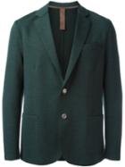Eleventy Two Button Blazer, Men's, Size: 50, Green, Cotton/polyester/nylon/spandex/elastane