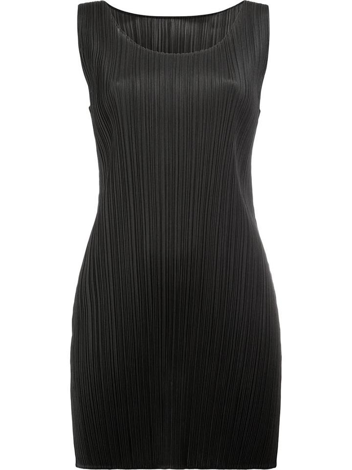 Pleats Please By Issey Miyake Classic Tank, Women's, Size: 4, Black, Polyester