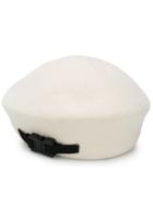 1017 Alyx 9sm Clasp-detail Beret Hat - White