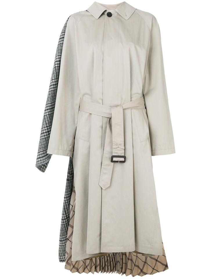 Balenciaga Hybrid Car Coat - Nude & Neutrals