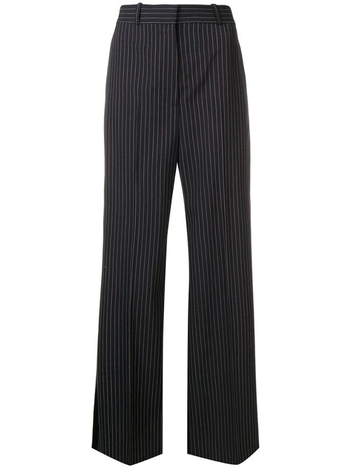Stella Mccartney Pinstripe Tailored Trousers - Blue
