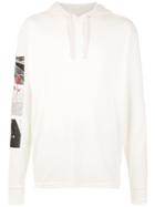 Osklen Hoodie With Print Details - White