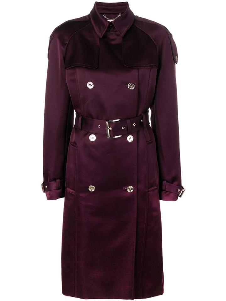 Michael Michael Kors Belted Double-breasted Coat - Red