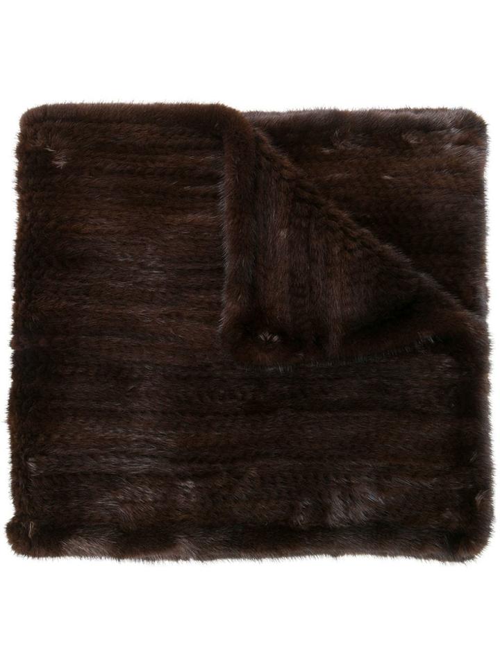 Liska Liska Stolare Mahagony Furs & Skins->mink Fur - Brown