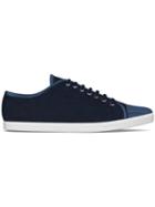 Myswear Dean 54 Sneakers, Men's, Size: 42, Blue, Patent Leather/suede/rubber