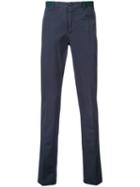 Incotex Chino Trousers, Men's, Size: 46, Grey, Cotton/elastolefin