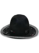 Ruslan Baginskiy Stitching Details Hat - Black
