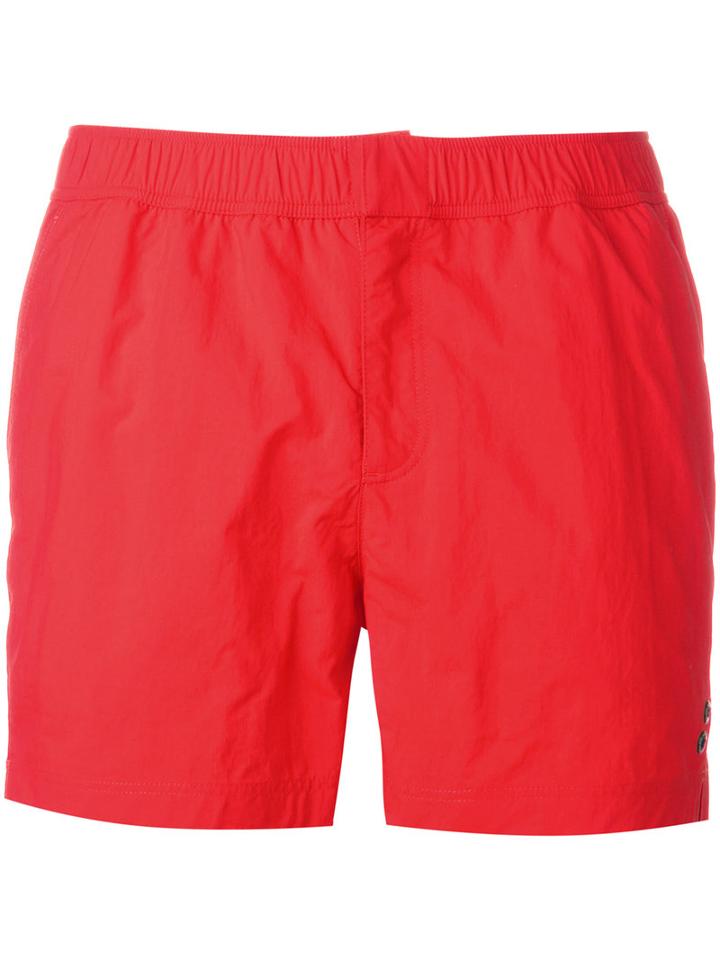 Ron Dorff - Swimgym Shorts - Men - Polyamide/polyester - M, Red, Polyamide/polyester