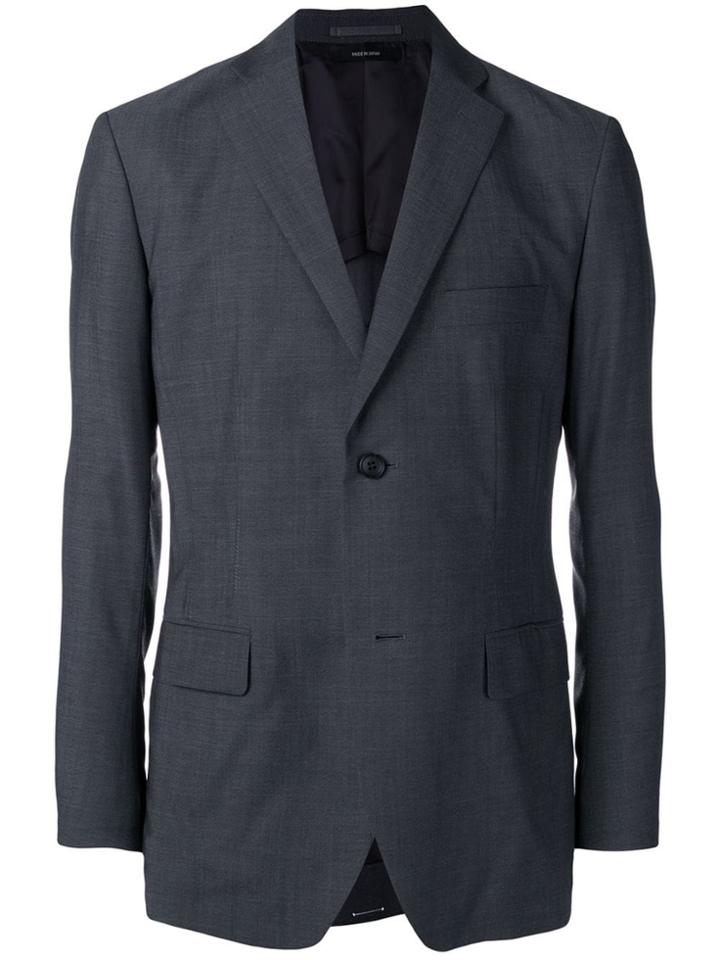 Issey Miyake Fitted Blazer - Grey