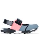 Marni Colour Block Sneaker Sandals - Black