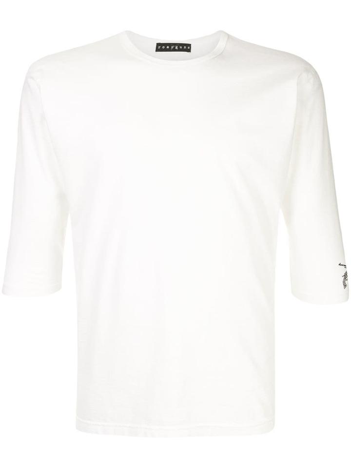 Roarguns Three-quarter Sleeve Top - White