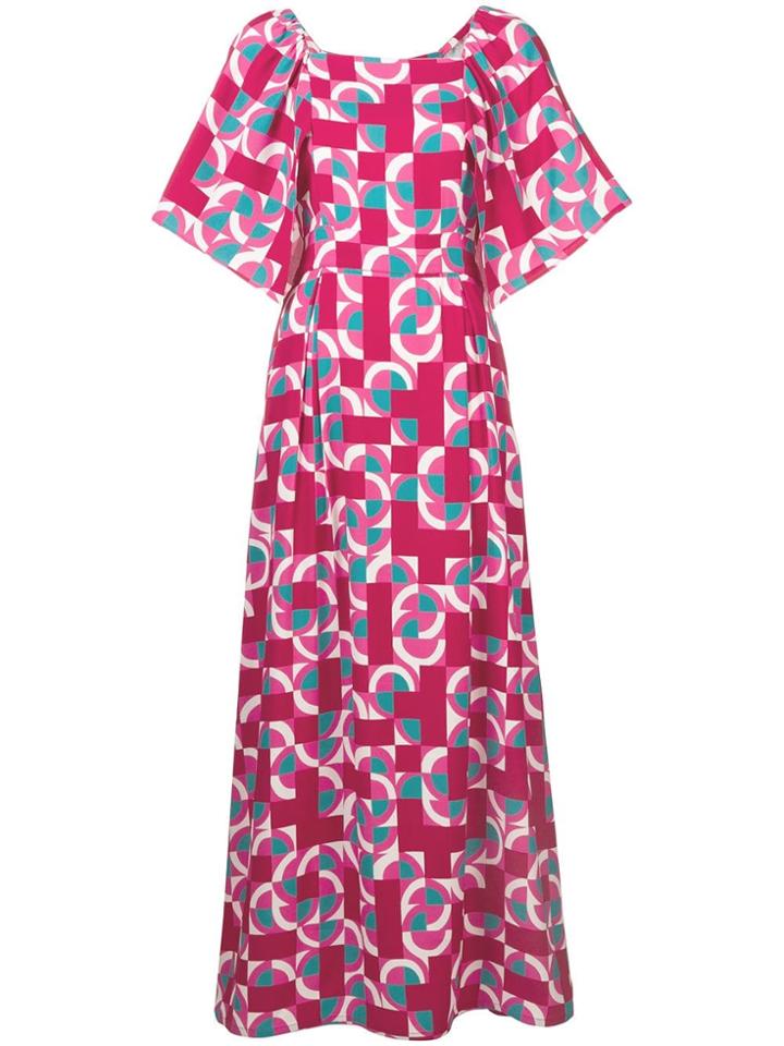 La Doublej Bat Wings Dress - Pink & Purple