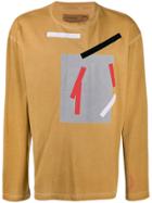 A-cold-wall* Graphic Print Longsleeved T-shirt - Neutrals
