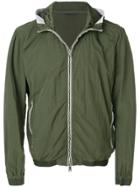 Emporio Armani Hooded Zip-up Jacket - Green
