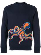 Ps By Paul Smith Octopus Sweatshirt - Blue