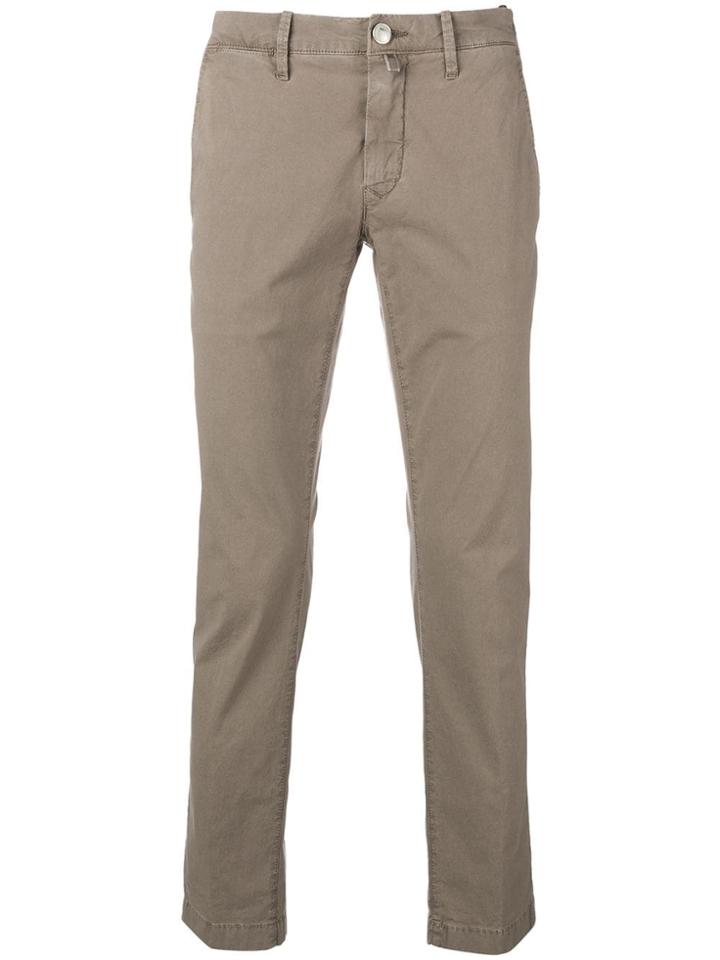 Jacob Cohen Slim Fit Chinos - Brown