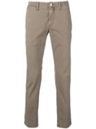 Jacob Cohen Slim Fit Chinos - Brown
