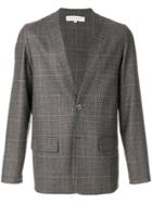 Lucio Vanotti Plaid Blazer - Brown