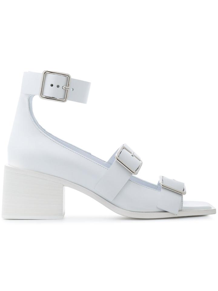 Jil Sander Multi Strap Sandals - White
