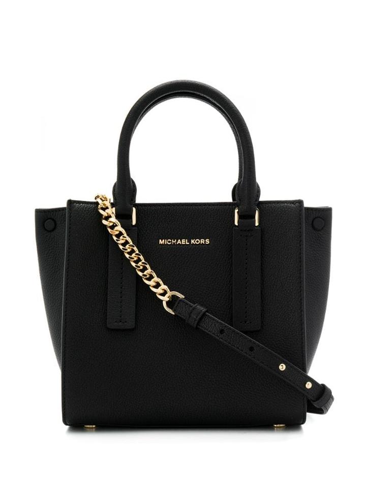 Michael Michael Kors Small Alessa Satchel - Black