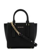 Michael Michael Kors Small Alessa Satchel - Black