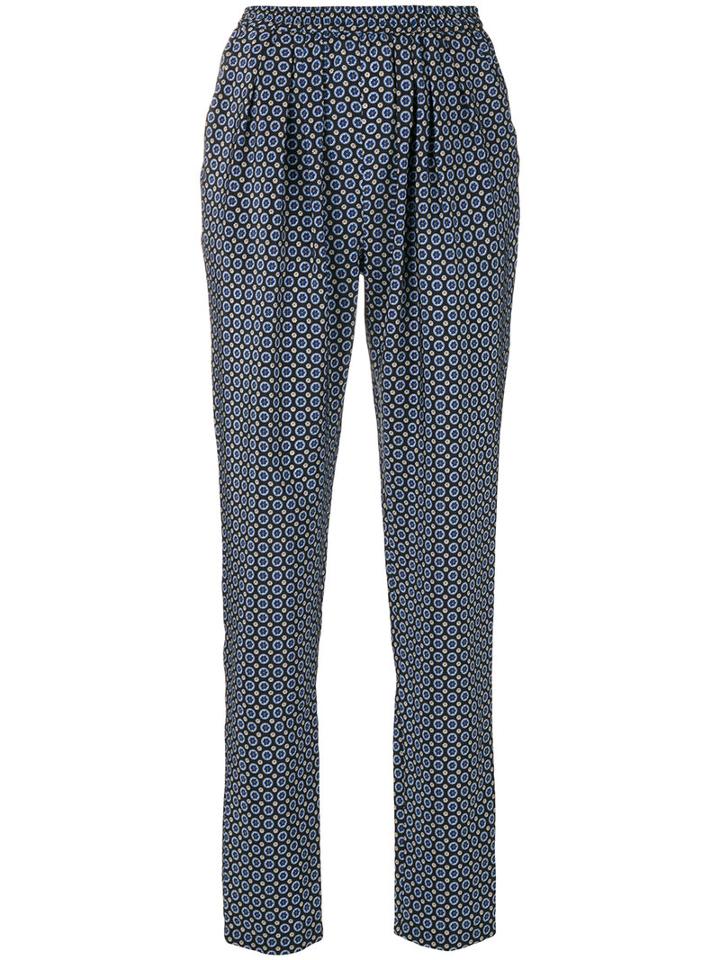 Stella Mccartney - Christine Printed Trousers - Women - Silk - 40, Silk