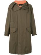 Fendi Classic Parka Coat - Green