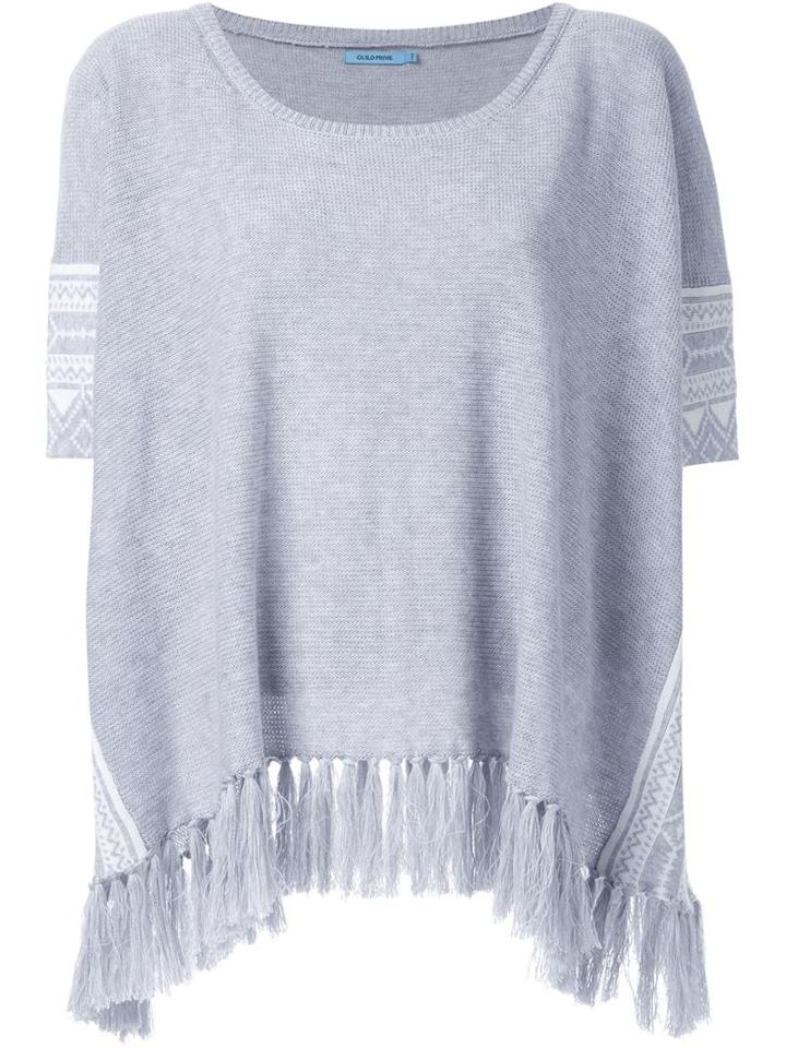Guild Prime Fringed Pattern Detail Tunic