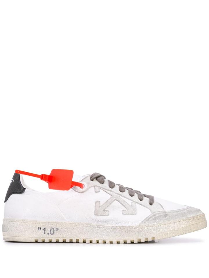 Off-white Low-top Lace-up Sneakers