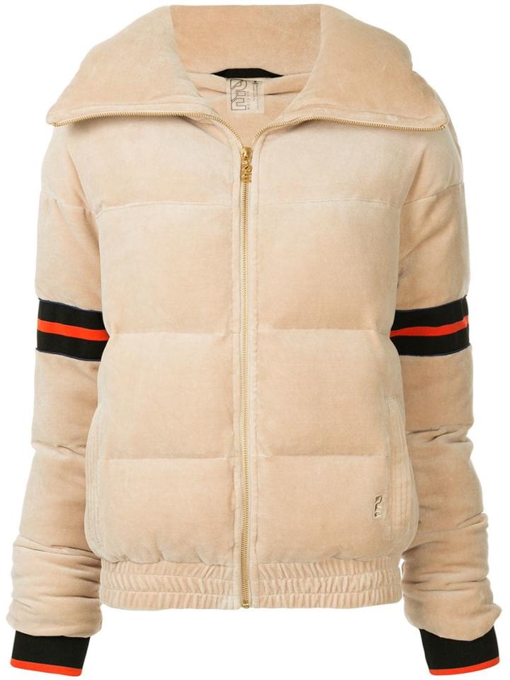 P.e Nation Cover Back Jacket - Brown