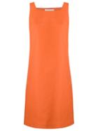 Egrey Straight Dress, Women's, Size: 40, Yellow/orange, Cotton