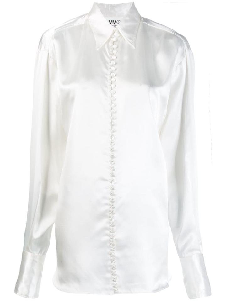 Mm6 Maison Margiela Multi Button Shirt - White