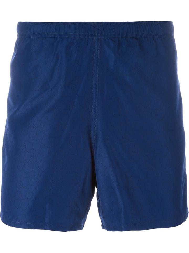 Z Zegna Geometric Print Swim Shorts