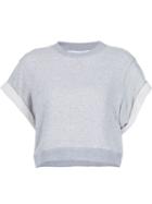 Derek Lam 10 Crosby Knot Detail Sweatshirt Dress