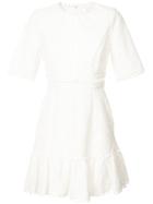 Zimmermann - Caravan Embroidered Dress - Women - Cotton - 0, White, Cotton