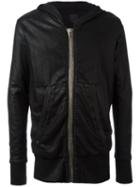 Rta Metallic Zipped Hoodie, Men's, Size: Small, Black, Cotton