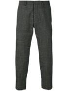 Ami Alexandre Mattiussi Carrot Fit Cropped Trousers - Black