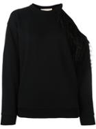 Christopher Kane Feather Embellished Sweatshirt