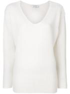 Philo-sofie Ribbed Knit Jumper - White