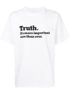 Sacai Truth Printed T-shirt - White
