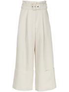 Aula High-waisted Palazzo Pants - Grey