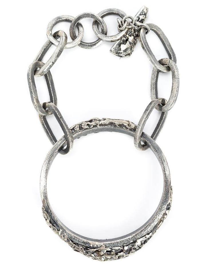 Breath And Stone 'tigris' Bracelet, Men's, Metallic