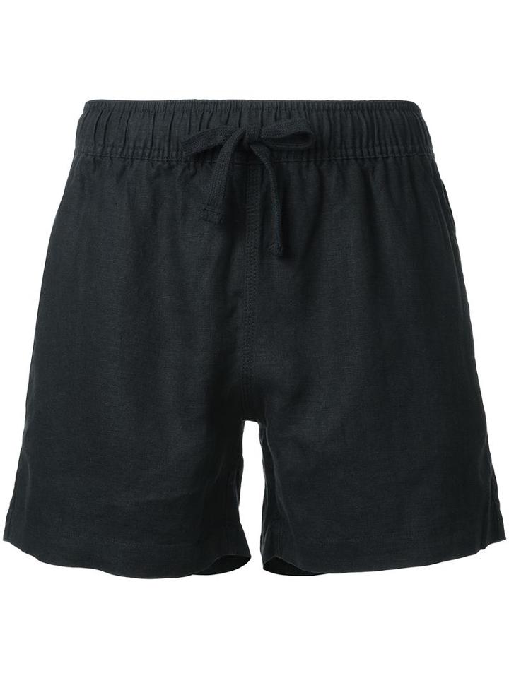 Venroy - 'lounge' Shorts - Men - Linen/flax - Xl, Black, Linen/flax